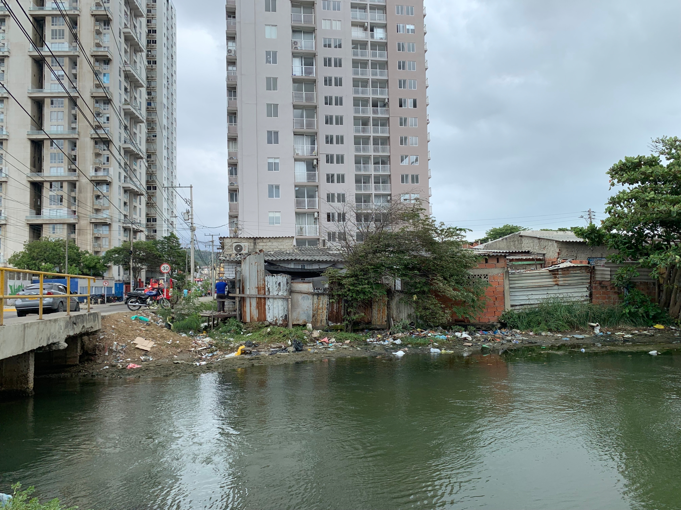 Cartagena: invasión de las tuberías de Juan de Angola